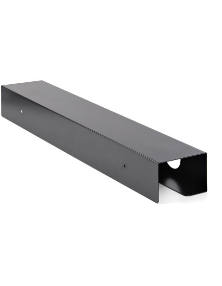 StarTech.com Bandeja para Gestión de Cableado para Debajo del Escritorio - Organizador de Cableado Tipo Bandeja para Escritorio 