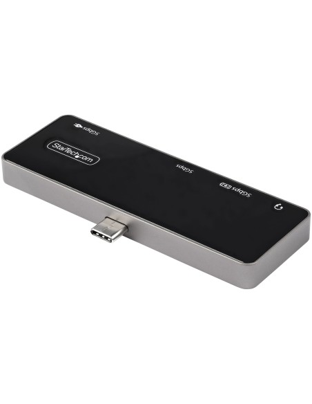 StarTech.com Adaptador Multipuertos USB C a HDMI 2.0 de 4K 60Hz - Entrega de Alimentación PD de 100W Pass Through - Hub USB 3.0 