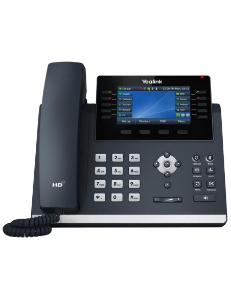 Yealink SIP-T46U Telefono IP lcd inalambrico gris