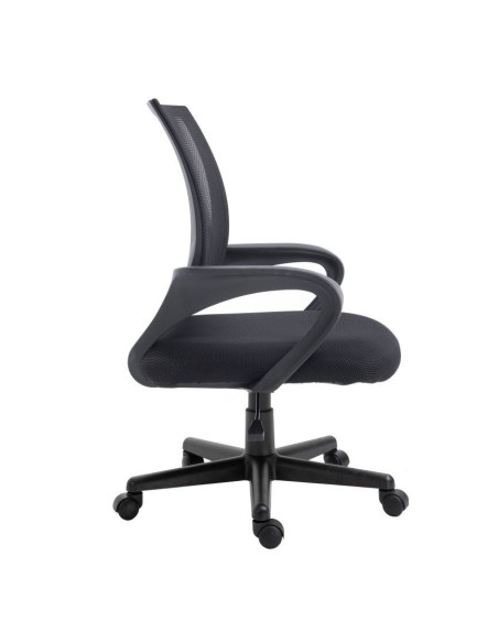 Equip 651003 silla de oficina asiento respaldo de malla negro