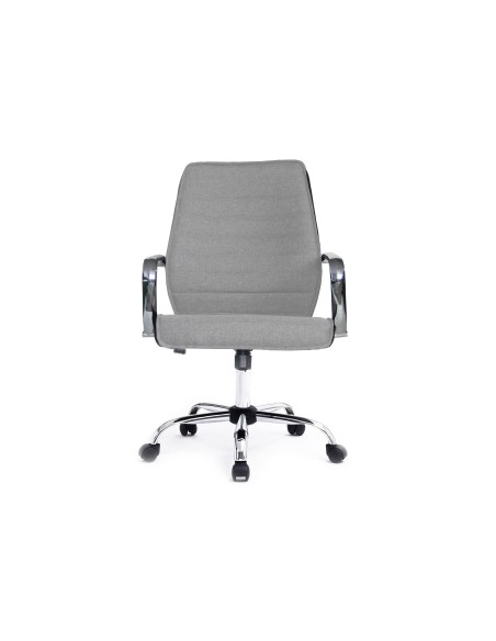 Equip 651004 silla de oficina asiento respaldo acolchado gris