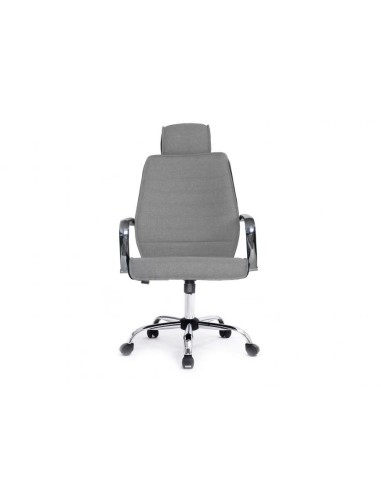 Equip 651005 silla de oficina asiento respaldo acolchado gris