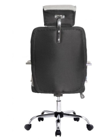 Equip 651005 silla de oficina asiento respaldo acolchado gris