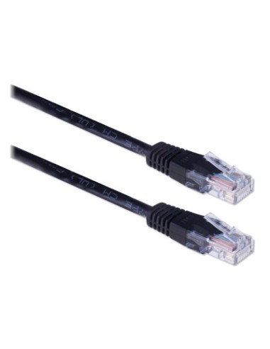 Ewent Cable de red RJ-45 Cat5e U UTP (UTP) 2 m Negro