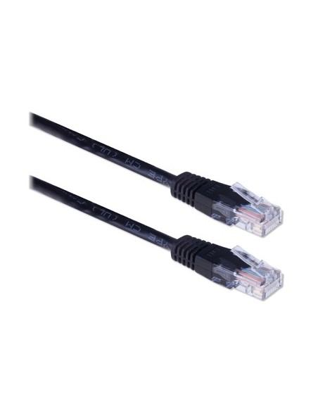 Ewent Cable de red RJ-45 Cat5e U UTP (UTP) 2 m Negro