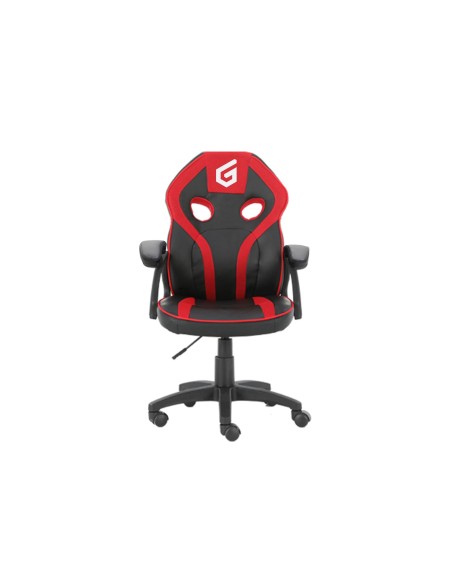 Conceptronic Silla para videojuegos de PC Asiento acolchado Negro, Rojo