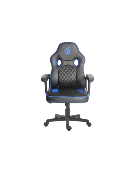 Conceptronic Silla para videojuegos de PC Asiento acolchado Negro, Azul