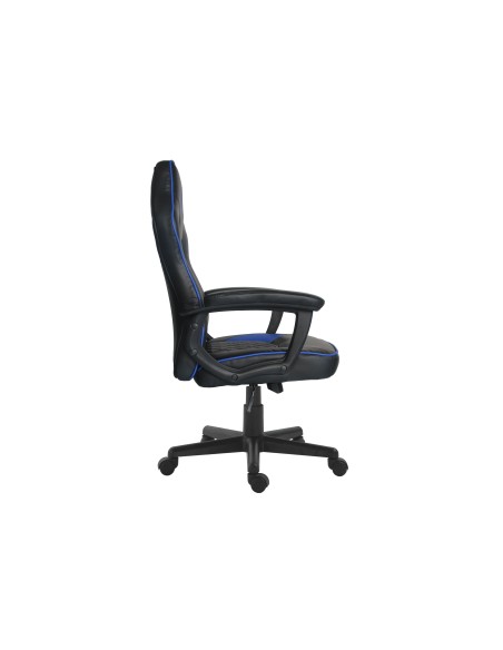 Conceptronic Silla para videojuegos de PC Asiento acolchado Negro, Azul