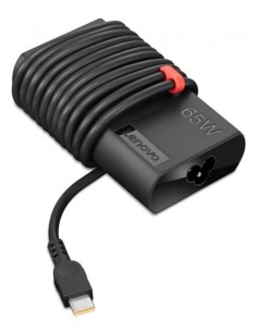 Lenovo Adaptador e inversor de corriente Interior 65 W Negro