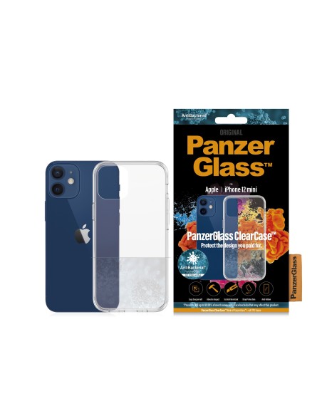 PanzerGlass Funda para teléfono móvil Apple iPhone 12 mini 5.4P Tranparente