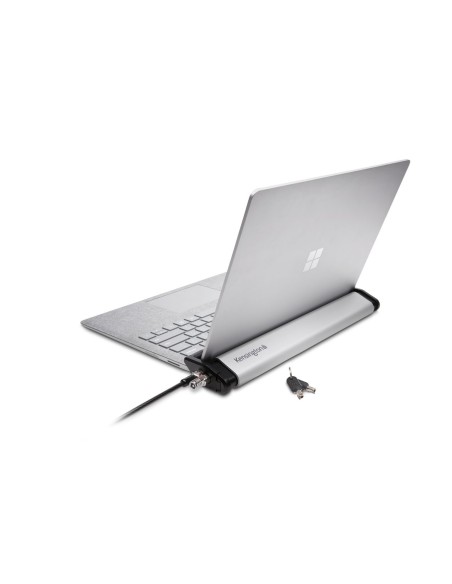 Kensington Dispositivo de anclaje de portátiles 2.0 sin candado para agrupaciones con llave maestra Plata
