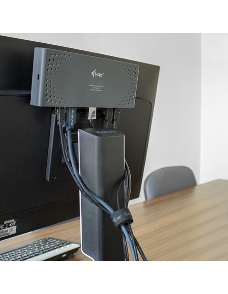 i-tec VESADOCK1 kit de montaje Negro