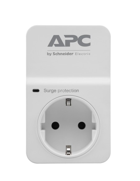 APC SurgeArrest Blanco 1 salidas AC 230 V