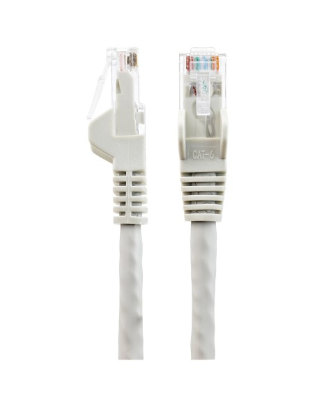 StarTech.com Cable de red RJ-45 Cat6 U UTP (UTP) 0,5 m Gris