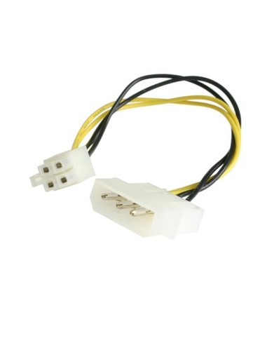 StarTech.com LP4P4ADAP cable de alimentación interna Molex 4 pin ATX 4 pin