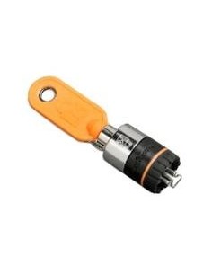 DELL cable antirrobo Negro, Plata