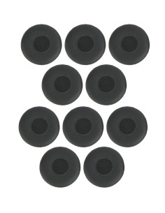 Jabra almohadilla para auriculares Cuero Negro 10 pieza(s)