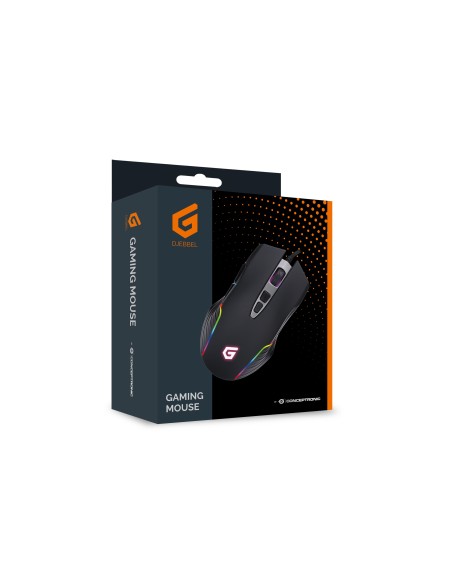 Ratón Conceptronic USB tipo A Í?ptico 7200 DPI Negro