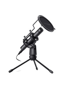 Microfono Trust GXT 241 Velica USB Streaming Negro