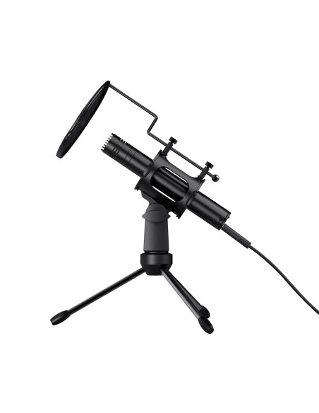 Microfono Trust GXT 241 Velica USB Streaming Negro