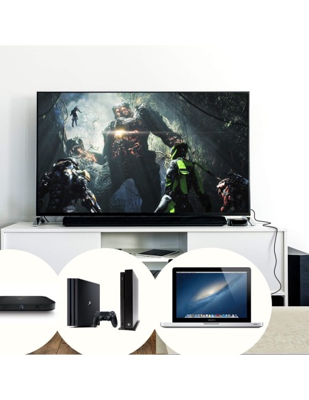 Ewent Cable HDMI tipo A (Estándar) HDMI 15 m Negro