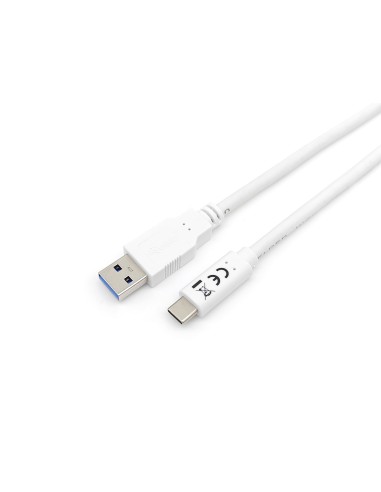 Equip Cable USB 3.2 Gen 1 (3.1 Gen 1) USB A - USB C 1 m Blanco
