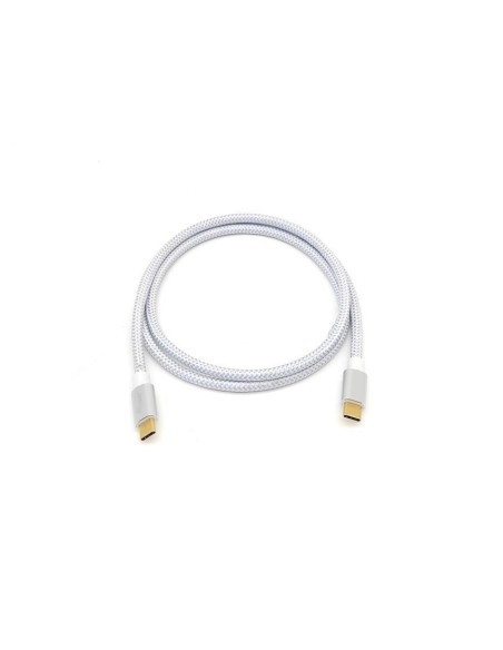 Equip Cable USB C USB C 0,5 m Plata, Blanco