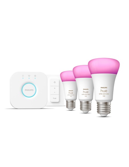 Philips Hue White and Color ambiance Kit de inicio E27