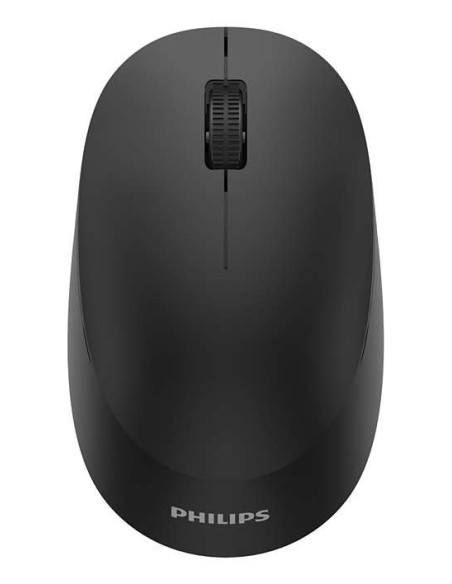 Ratón Philips Ambidextro RF inalámbrica + Bluetooth Í?ptico 1600 DPI  Negro