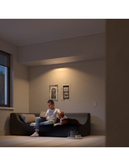 Philips Hue White ambiance Foco empotrable Milliskin extensible