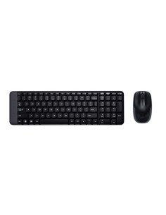 Logitech MK220 Teclado RF inalámbrico Negro