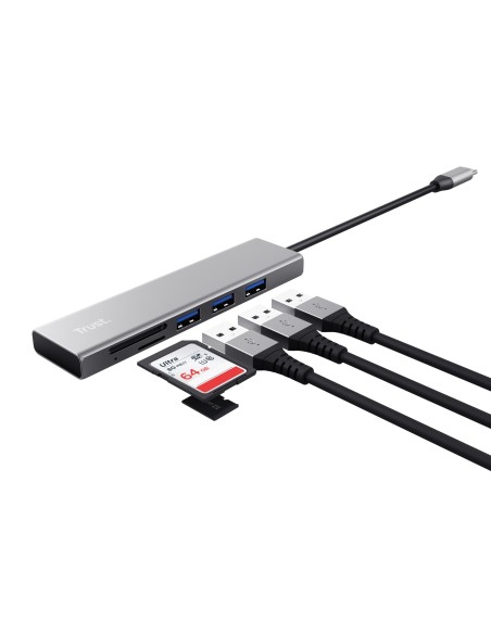 Trust Halyx USB 3.2 Gen 1 (3.1 Gen 1) Type-C 104 Mbit s Aluminio