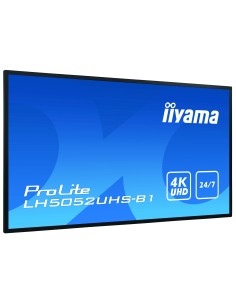 iiyama Pantalla de señalización digital 49.5P VA 4K Ultra HD Negro Android 8.0