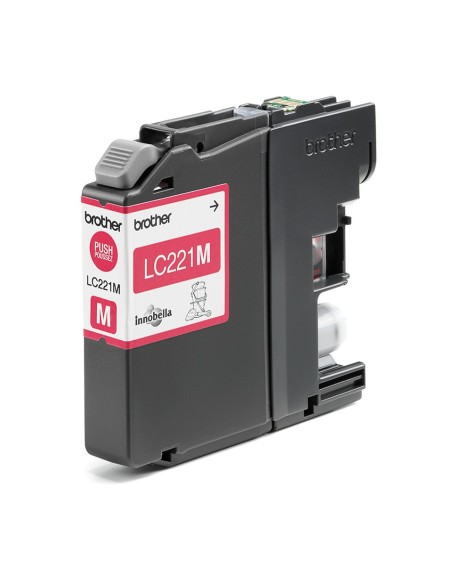 Brother LC-221M cartucho de tinta 1 pieza(s) Original Magenta