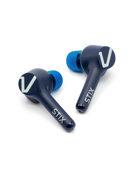 Veho STIX Auriculares Inalámbrico Dentro de oÍ­do Llamadas Música Bluetooth Azul