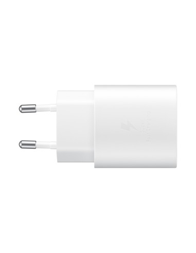SAMSUNG CARGADOR 25W CON CABLE USB-C BLANCO EP-TA800XWEGWW