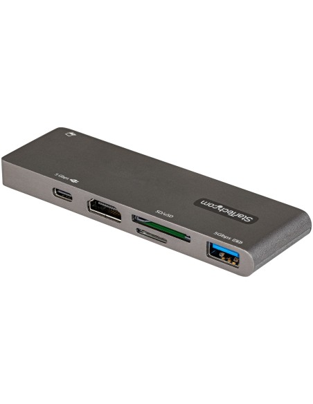 StarTech.com Adaptador Multipuertos USB C para MacBook Pro Air - Docking Station USB Tipo C a HDMI 4K - con PD de 100W Pass-thro