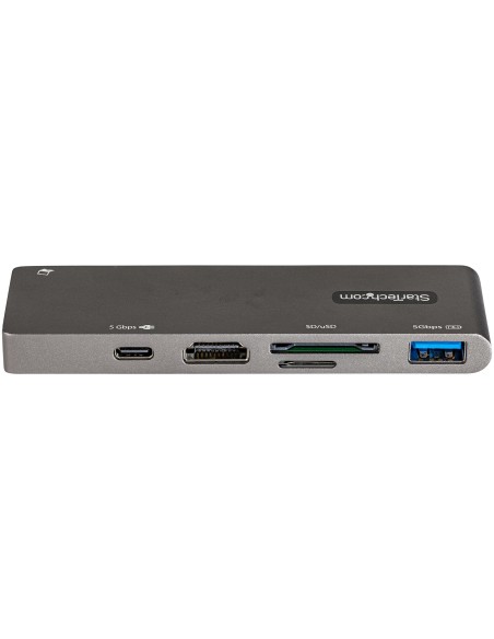 StarTech.com Adaptador Multipuertos USB C para MacBook Pro Air - Docking Station USB Tipo C a HDMI 4K - con PD de 100W Pass-thro