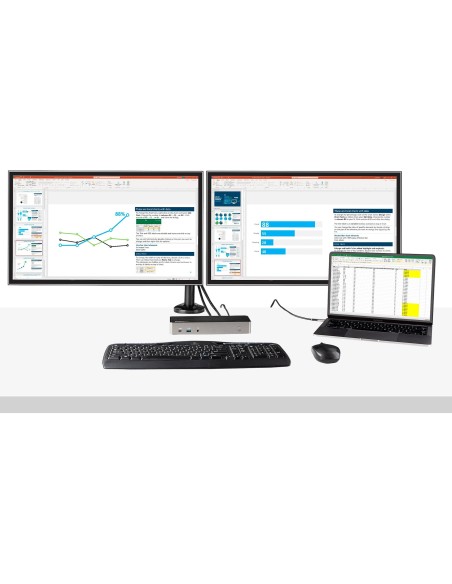 StarTech.com Cable de 1m USB-C con Tornillo Superior de Fijación -10Gbps - Cable Tipo C USB 3.1 3.2 Gen 2 - con Carga por Entreg