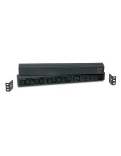 APC RACK PDU BASIC 1 U 16A 230V unidad de distribución de energÍ­a (PDU) 12 salidas AC 0U 1U Negro
