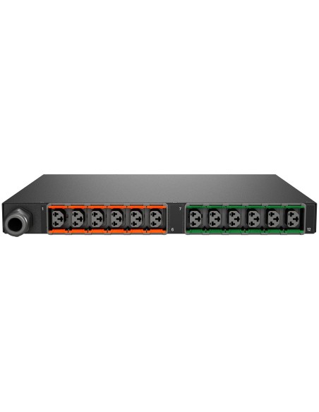 Vertiv VP59100 unidad de distribución de energÍ­a (PDU) 12 salidas AC 1U Negro