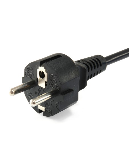 Equip 112151 cable de transmisión Negro 3 m Enchufe tipo F C5 acoplador