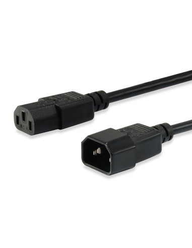 Equip 112101 cable de transmisión Negro 3 m C13 acoplador C14 acoplador