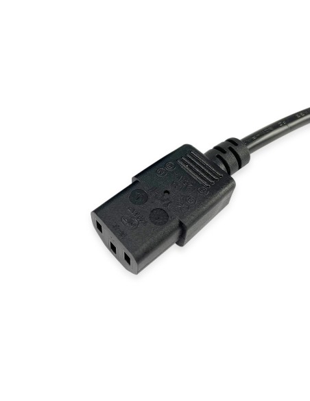 Equip 112300 cable de transmisión Negro 2 m BS 1363 C13 acoplador