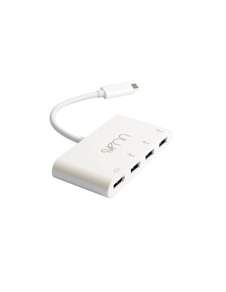 Sveon SCT502 hub de interfaz USB 3.2 Gen 1 (3.1 Gen 1) Type-C 5000 Mbit s Blanco