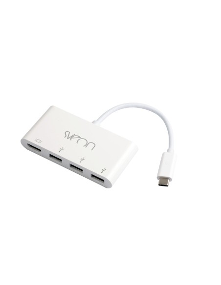 Sveon SCT502 hub de interfaz USB 3.2 Gen 1 (3.1 Gen 1) Type-C 5000 Mbit s Blanco