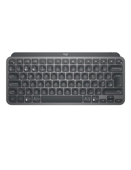 Logitech MX Keys Mini Minimalist Wireless Illuminated Keyboard teclado RF Wireless + Bluetooth QWERTY Inglés Grafito