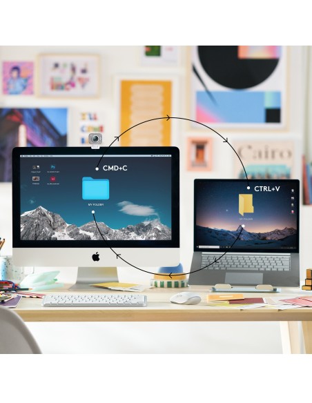 Logitech MX Keys Mini Minimalist Wireless Illuminated Keyboard teclado RF Wireless + Bluetooth QWERTY Inglés Grafito