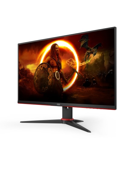 AOC G2 24G2ZE BK LED display 60,5 cm (23.8") 1920 x 1080 Pixeles Full HD Negro, Rojo