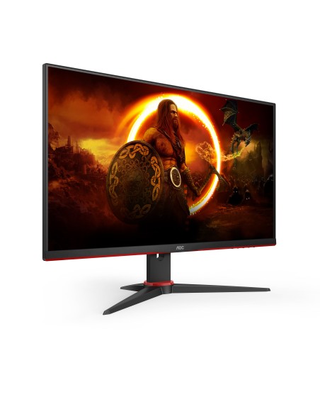 AOC G2 24G2ZE BK LED display 60,5 cm (23.8") 1920 x 1080 Pixeles Full HD Negro, Rojo